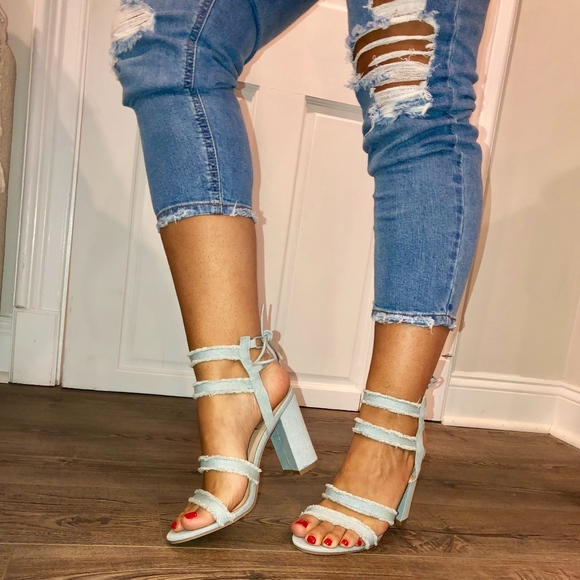 Demin Heels - Picture 3 of 3